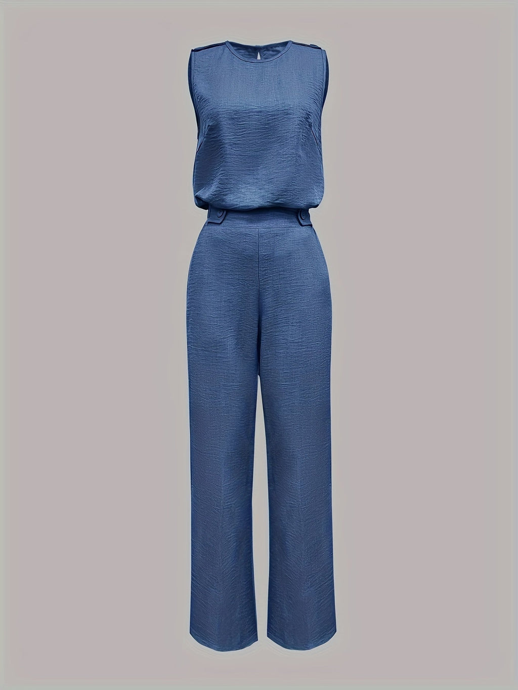 Stella™ | Sleeveless Top & Straight-Leg Pants Set