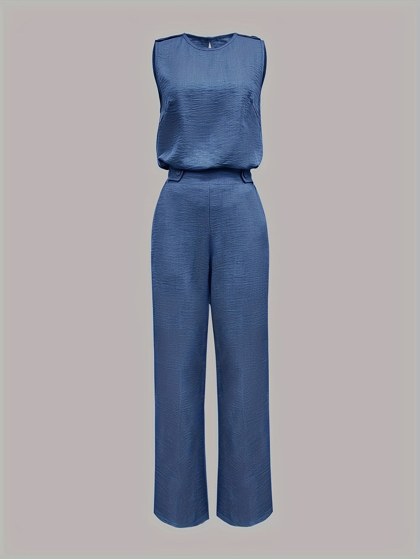 Stella™ | Sleeveless Top & Straight-Leg Pants Set